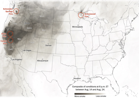 Here's what to know as a summer of wildfires prompts air-quality alerts across the West